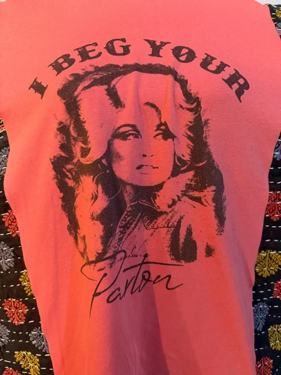 Handcrafted Upcycled Dolly Parton Kantha Tunic NWT One Size - Picture 10 of 10
